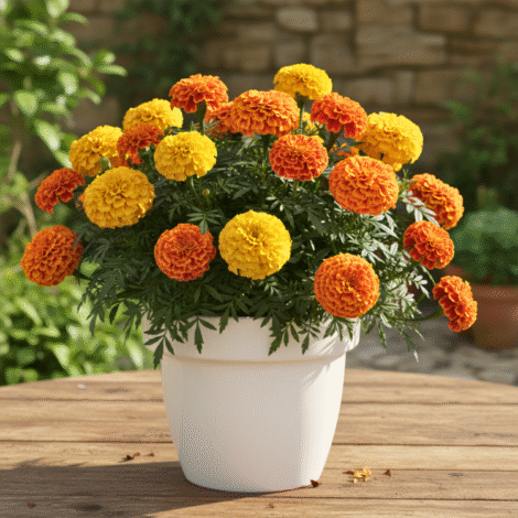 African Marigold Maximix Dwarf Flower Seeds