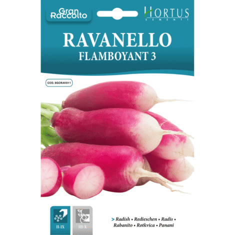 Hortus Radish Flamboyant 3 30gm