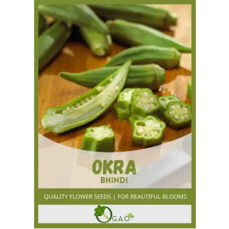 Hybrid Okra (Bhindi) Seeds