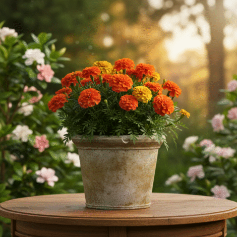 French Marigold Primo Orange Dwarf Flower Seeds