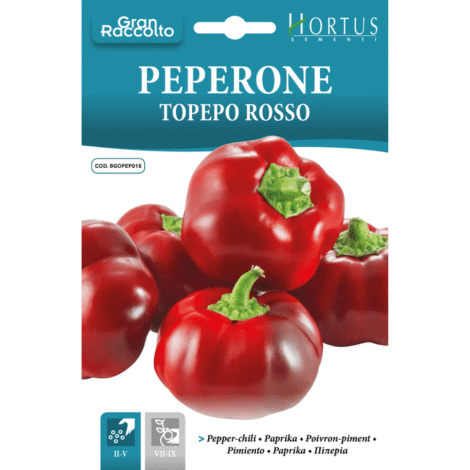 Hortus Peperone Topepo Rosso 2.5gm